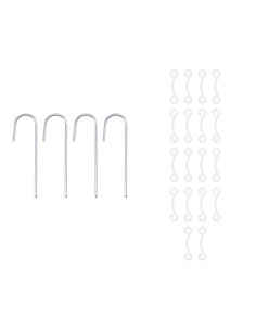 FUßBALLTOR MIT NETZ NILS