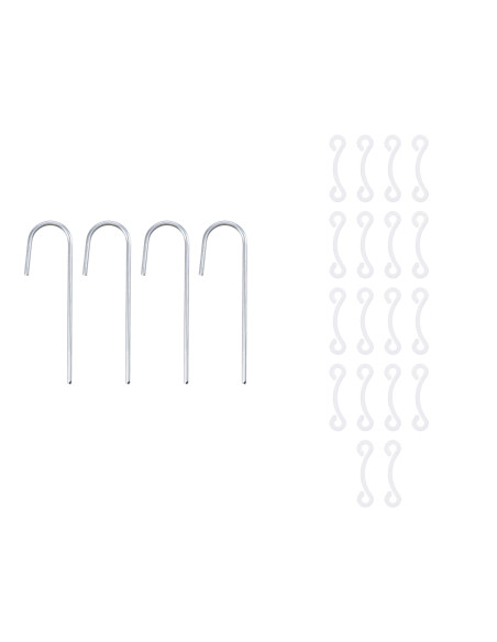 FUßBALLTOR MIT NETZ NILS