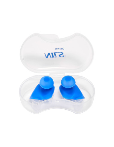 BLAU SILIKON SCHWIMMSTÖPSEL NILS AQUA