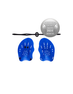 BLAU HANDPADDEL SCHWIMMEN NILS AQUA 2