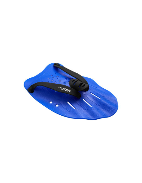BLAU HANDPADDEL SCHWIMMEN NILS AQUA