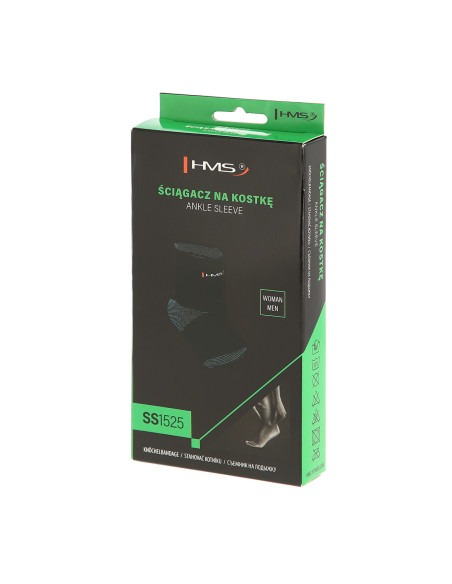 TÜRKISFARBIG-SCHWARZ GRÖßE XL KNÖCHELBANDAGE HMS