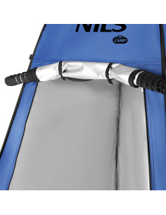 BLAU UMKLEIDEZELT NILS CAMP 2