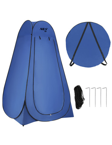 BLAU UMKLEIDEZELT NILS CAMP