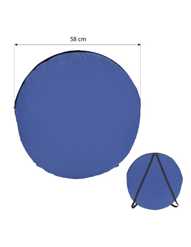 BLAU UMKLEIDEZELT NILS CAMP