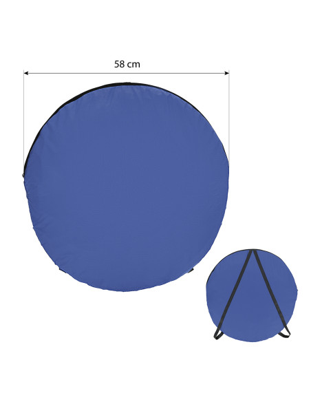 BLAU UMKLEIDEZELT NILS CAMP