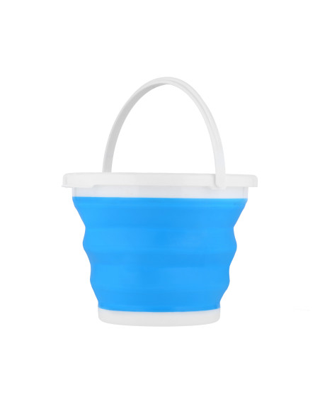 FALTBARER EIMER BLAU 10L NILS CAMP