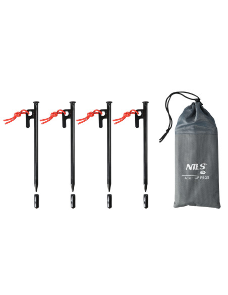 SET MIT ZELTHERINGEN NILS CAMP