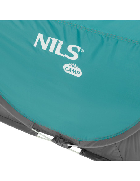 CAMPINGZELT SELBSTAUFBAUEND TÜRKISFARBIG NILS CAMP