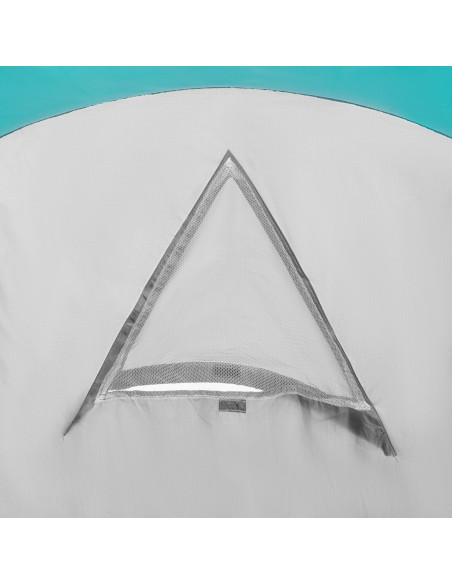 CAMPINGZELT SELBSTAUFBAUEND TÜRKISFARBIG NILS CAMP