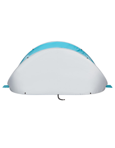 STRANDZELT SELBSTAUFBAUEND TÜRKISFARBIG-GRAU BODEN NILS CAMP