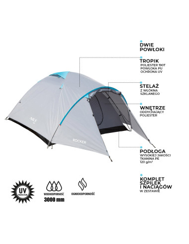 CAMPINGZELT ROCKER NILS CAMP