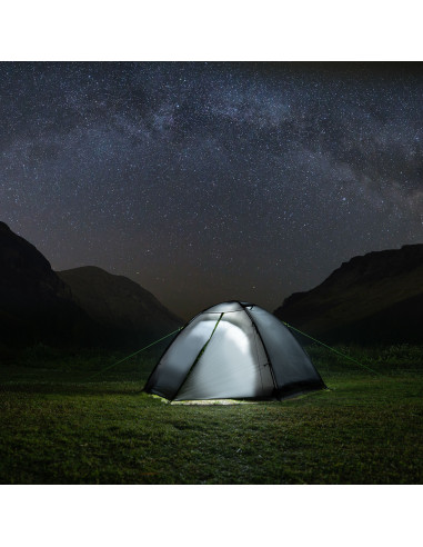 CAMPINGZELT GRAU EXPLORER NILS CAMP