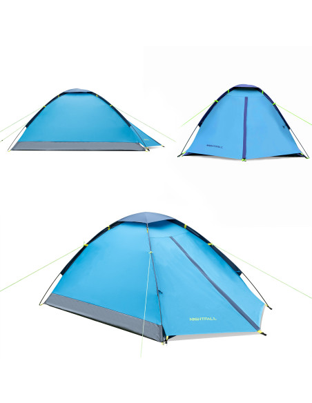 CAMPINGZELT BLAU NIGHTFALL NILS CAMP