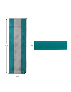 BLAU-GRAU SELBSTAUFBLASENDE MATTE NILS CAMP