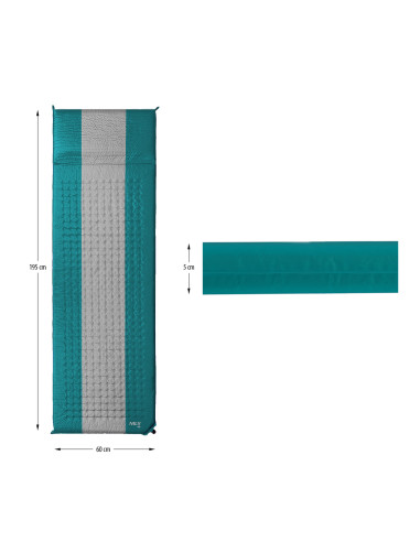 BLAU-GRAU SELBSTAUFBLASENDE MATTE NILS CAMP