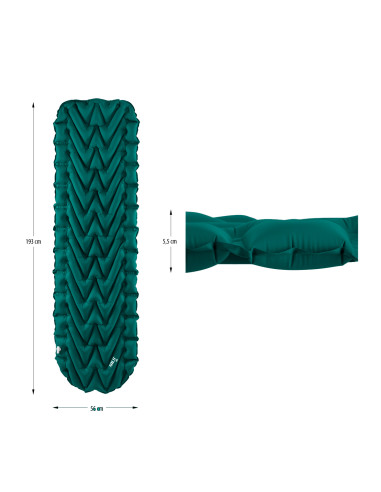 DUNKELGRÜN TOURISTISCHE MATTE NILS CAMP