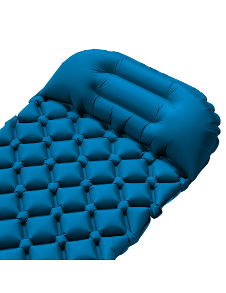 TÜRKISFARBIG TOURISTISCHE MATTE MIT DER LUFTPUMPE NILS CAMP