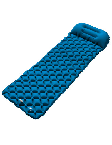 TÜRKISFARBIG TOURISTISCHE MATTE MIT DER LUFTPUMPE NILS CAMP