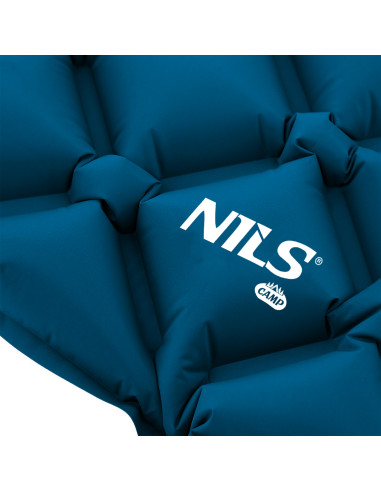 TÜRKISFARBIG TOURISTISCHE MATTE MIT DER LUFTPUMPE NILS CAMP