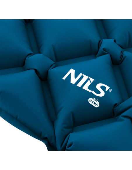 TÜRKISFARBIG TOURISTISCHE MATTE MIT DER LUFTPUMPE NILS CAMP