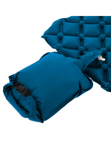 TÜRKISFARBIG TOURISTISCHE MATTE MIT DER LUFTPUMPE NILS CAMP