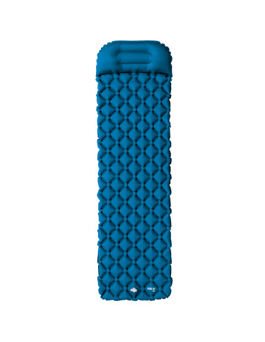 TÜRKISFARBIG TOURISTISCHE MATTE MIT DER LUFTPUMPE NILS CAMP