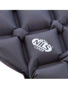 GRAU TOURISTISCHE MATTE MIT DER LUFTPUMPE NILS CAMP