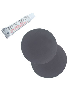 GRAU TOURISTISCHE MATTE MIT DER LUFTPUMPE NILS CAMP 2