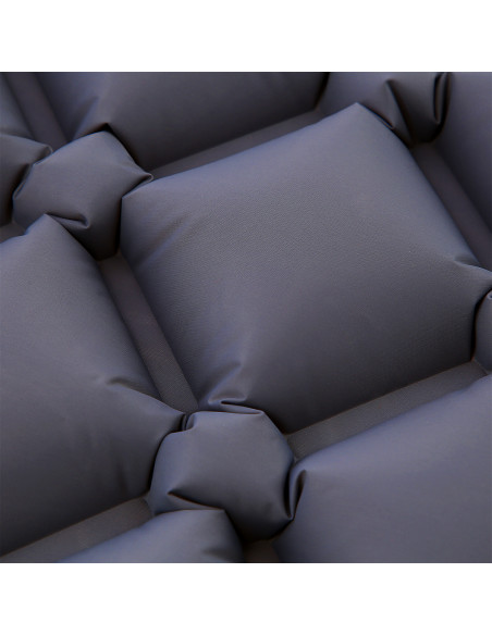 GRAU TOURISTISCHE MATTE MIT DER LUFTPUMPE NILS CAMP