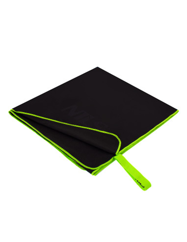 SCHWARZ MIKROFASERHANDTUCH 140x70 cm NILS CAMP