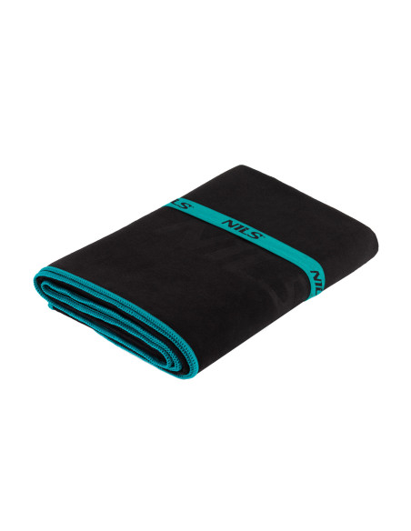 SCHWARZ MIKROFASERHANDTUCH 200X90 cm NILS CAMP