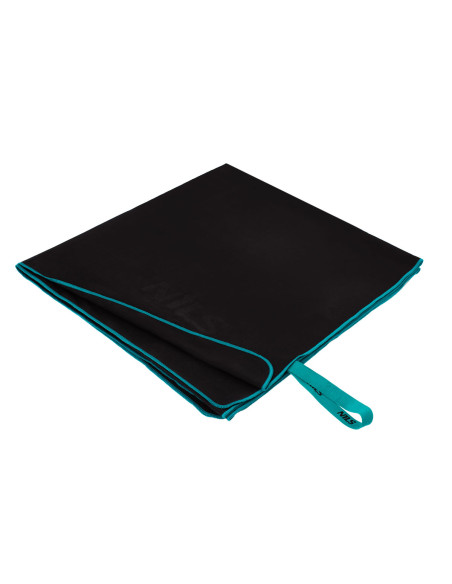 SCHWARZ MIKROFASERHANDTUCH 200X90 cm NILS CAMP