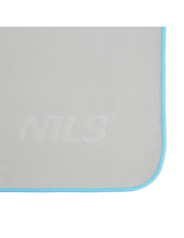 GRAU MIKROFASERHANDTUCH 200X90 cm NILS CAMP