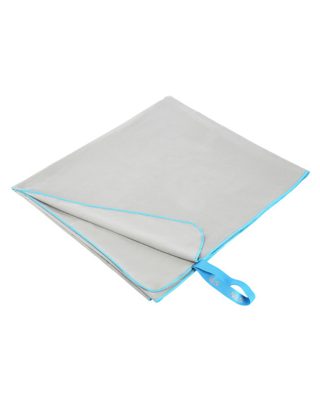 GRAU MIKROFASERHANDTUCH 200X90 cm NILS CAMP