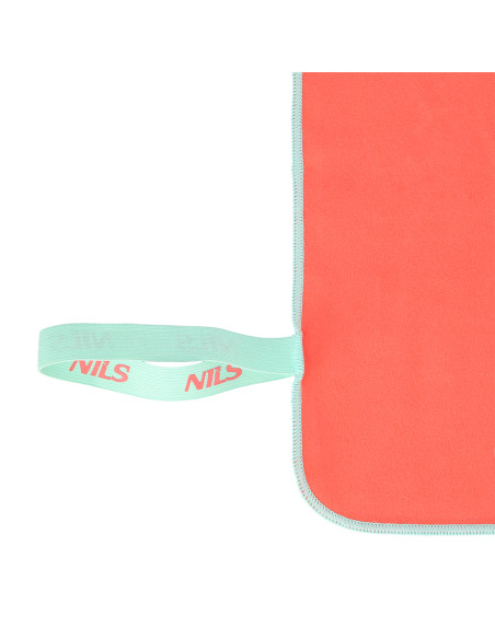 KORALLENROT MIKROFASERHANDTUCH 140X70 CM NILS