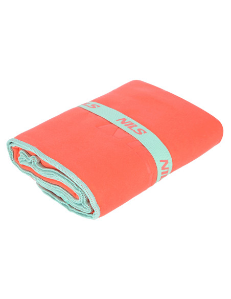 KORALLENROT MIKROFASERHANDTUCH 140X70 CM NILS