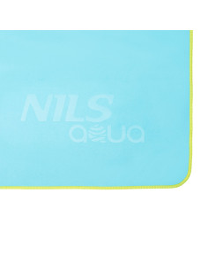 HELLBLAU MIKROFASERHANDTUCH 180x100 cm NILS AQUA 2