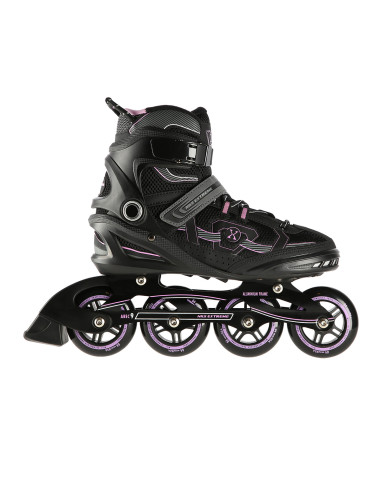 SCHWARZ-VIOLETT GRÖßE 44 INLINER NILS EXTREME