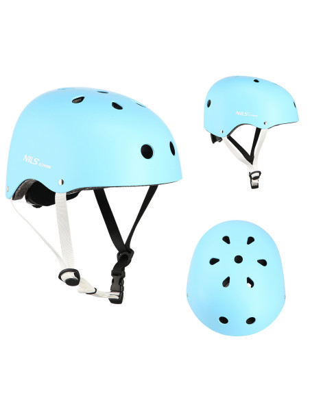BLAU GRÖßE L(58-61CM) HELM NILS EXTREME