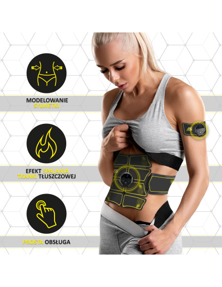 MASTER PRO SUPER MUSKELTRAINER ELEKTROSTIMULATION HMS