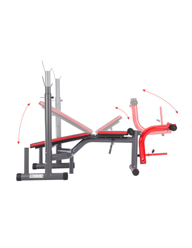 TRAININGSBANK MIT LATZUG HMS