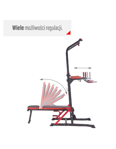 MULTIFUNKTIONALE KLIMMZUGSTATION HMS