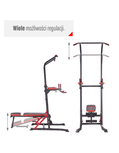 MULTIFUNKTIONALE KLIMMZUGSTATION HMS