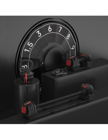 PRO SET 3-IN-1 SET MIT GEWICHTEN 20KG HMS