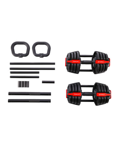 PRO SET 3-IN-1 SET MIT GEWICHTEN 20KG HMS