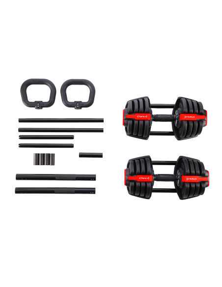 PRO SET 3-IN-1 SET MIT GEWICHTEN 20KG HMS