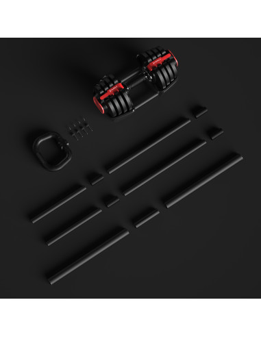 PRO SET 3-IN-1 SET MIT GEWICHTEN 20KG HMS