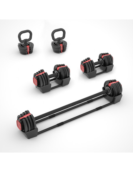 PRO SET 3-IN-1 SET MIT GEWICHTEN 20KG HMS