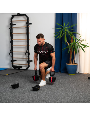 PRO SET 3-IN-1 SET MIT GEWICHTEN 20KG HMS